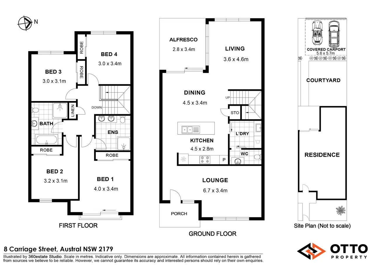 8 Carriage Street Austral NSW 2179 — floor plan